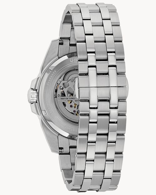 Bulova Exposed Mechanism Automatic Watch