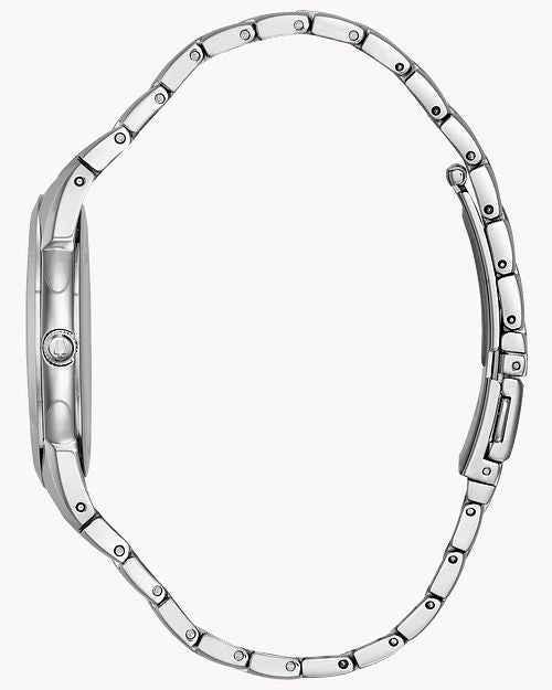 Bulova Silver Tone Classic Style Watch