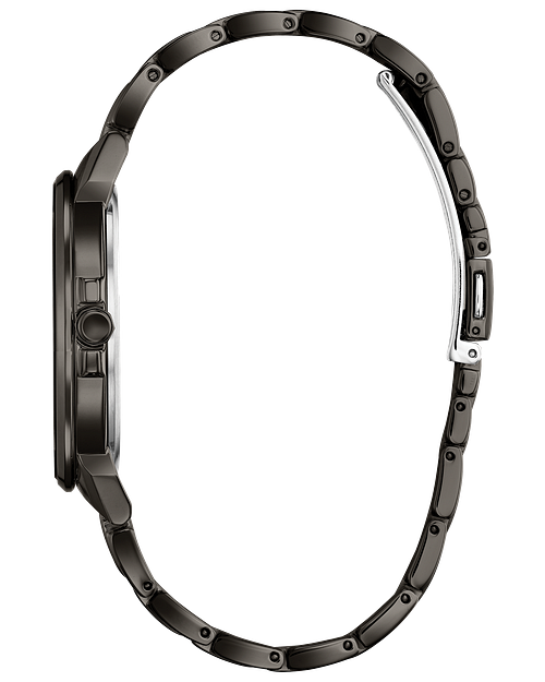 Citizen Eco Drive Black Stainless Steel Watch