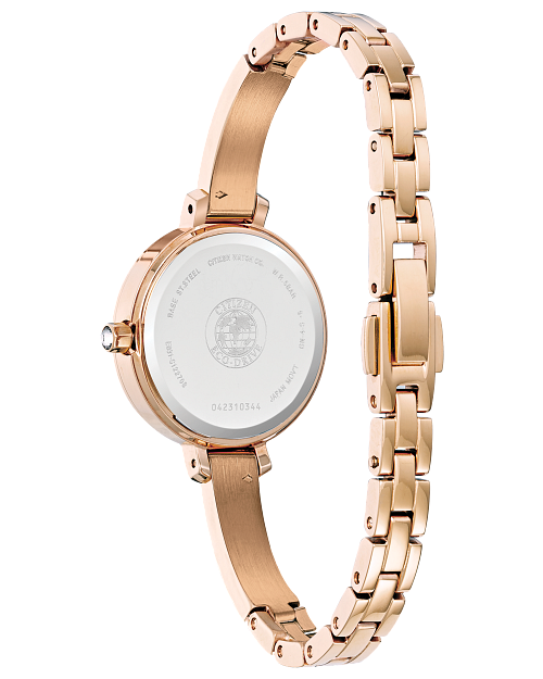 Citizen Eco Drive Rose Gold Tone Silhouette Watch