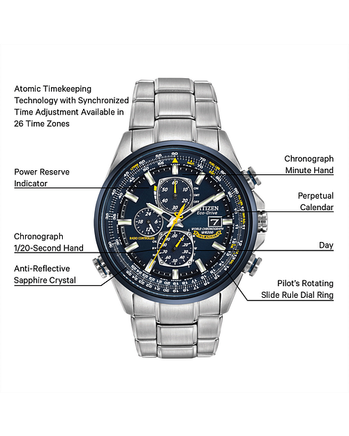 Citizen Eco Drive Blue Angels Watch