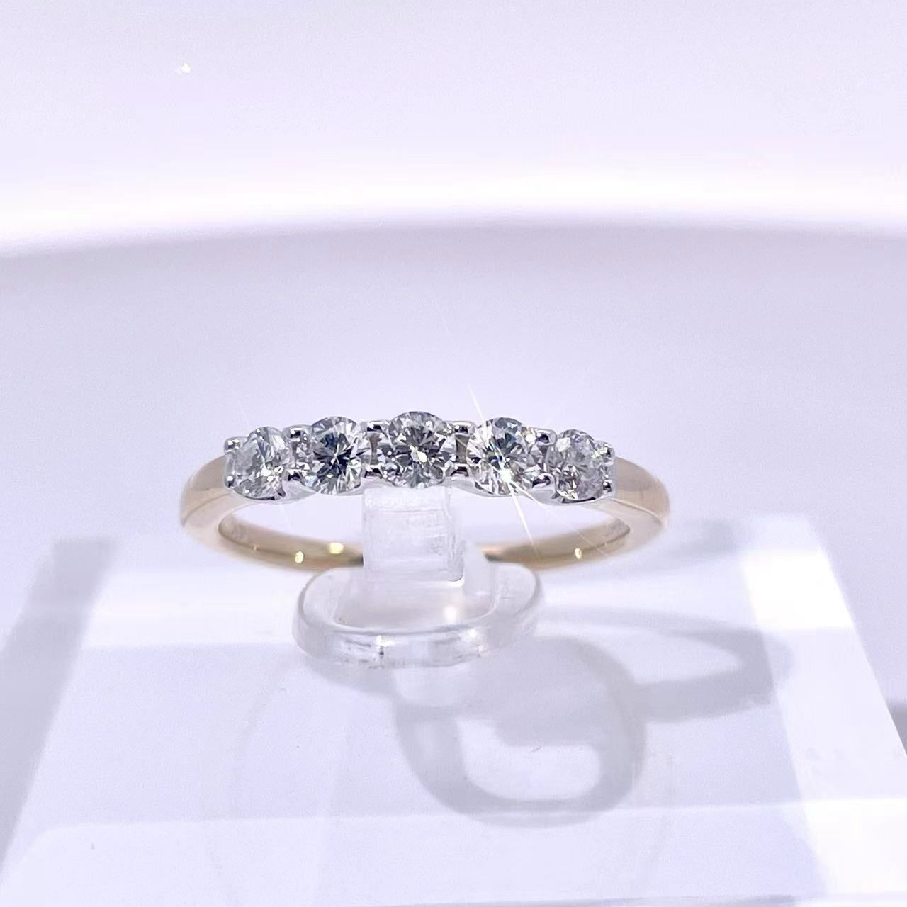 Claw Set Diamond Band