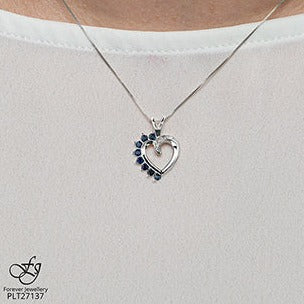 10K Yellow Gold Diamond Gem Necklace