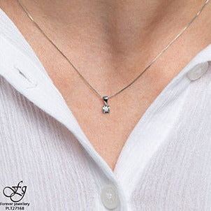 10K Gold & Diamond Necklace