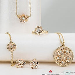 Alberta Wild Rose Diamond Bracelet
