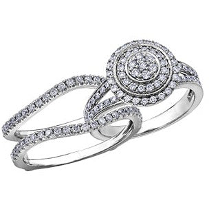 White Gold Diamond Jacket