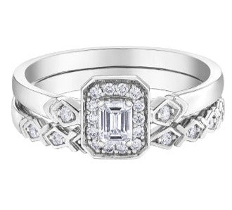 White Gold Diamond Band