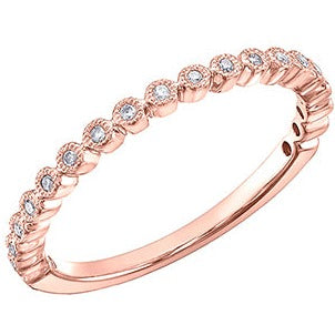 10K Gold & Diamond ChiChi Ring