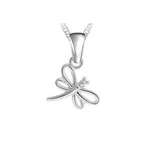 Sterling Silver Dragonfly Pendant