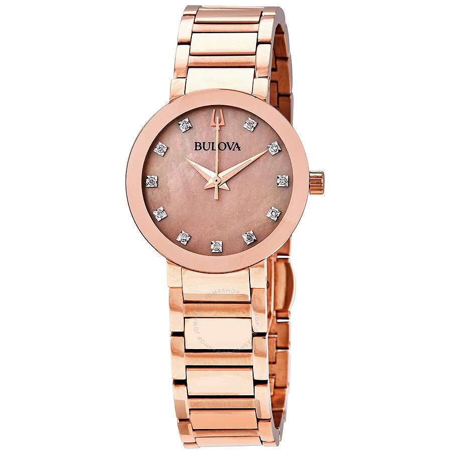 Bulova Rose Gold Tone Watch