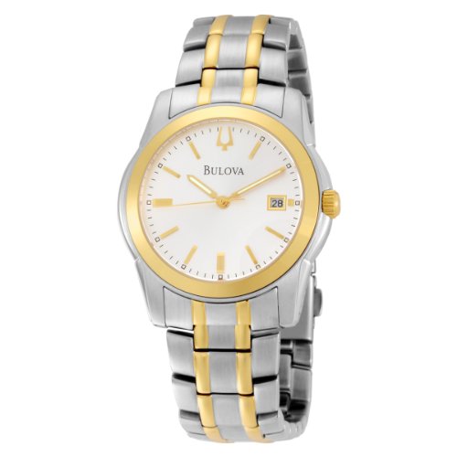 Bulova Yellow and Silver Tone Classic Watch