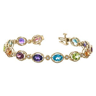 Mixed Gemstone Bracelet