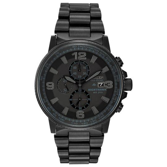Citizen Eco Drive Nighthawk Full Black Watch