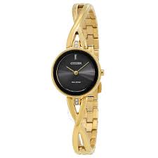 Citizen Eco Drive Bangle Gold Tone Watch