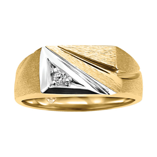 10K Yellow Gold Diamond Ring