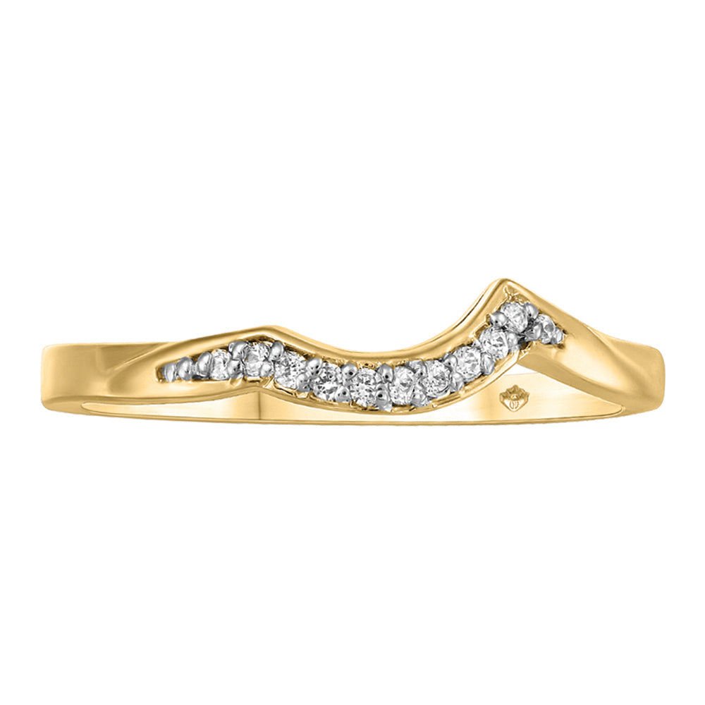 10K Yellow Gold Wedding Band