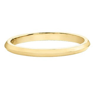 Yellow Gold Scalloped Style Band