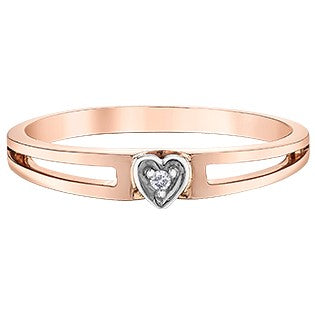 Rose Gold Heart Ring