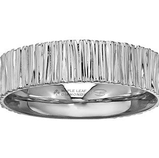 14K Men's Wood Style Band