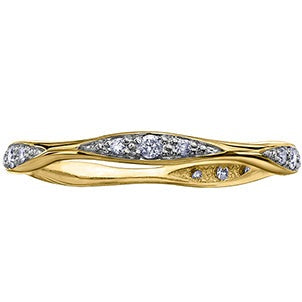 10K Gold Diamond Chi Chi Ring