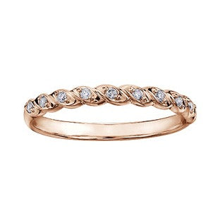 10K Gold Diamond Chi Chi Ring