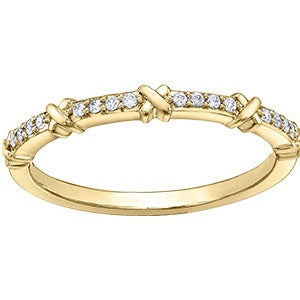 10K Gold & Diamond Chi Chi Band