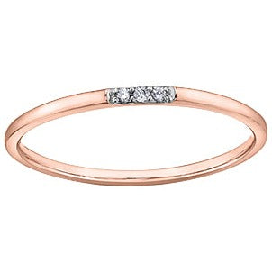 10K Gold Diamond Band