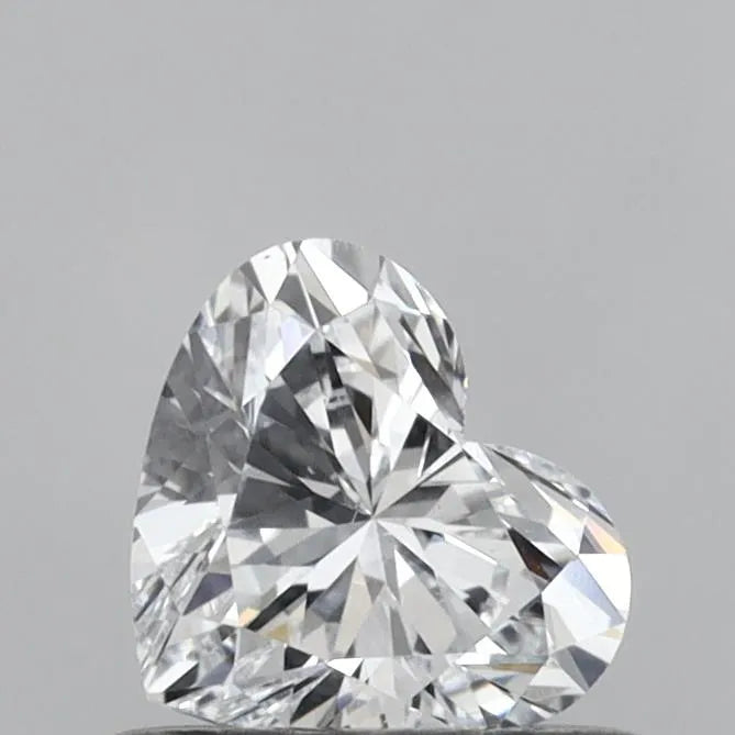 0.51ct Heart Lab Grown Diamond (Colour E, Clarity VS2, IGI Certified)