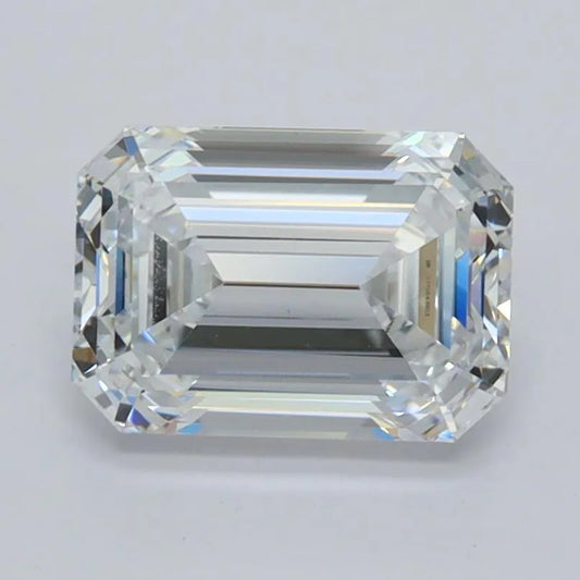 2.02ct Emerald Lab Grown Diamond (Colour D, Clarity VVS1, IGI Certified)