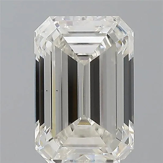 2.59ct Emerald Lab Grown Diamond (Colour G, Clarity VS1, IGI Certified)