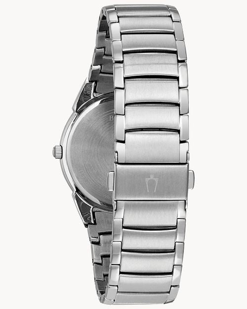 Bulova Silver Tone Classic Style Watch