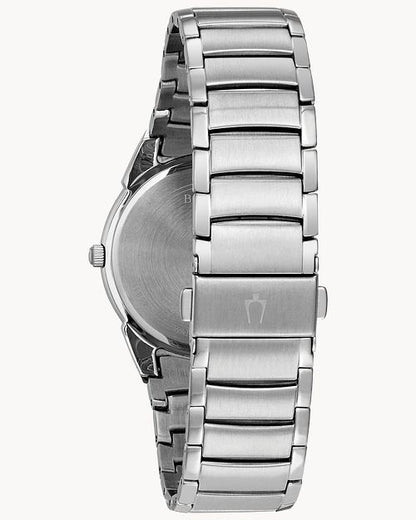 Bulova Silver Tone Classic Style Watch