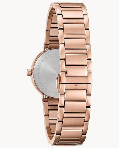 Bulova Rose Gold Tone Watch