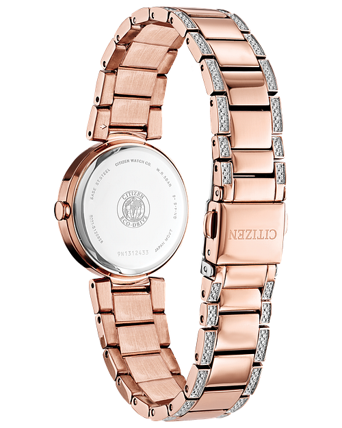 Citizen Eco Drive Rose Gold Tone Silhouette Watch