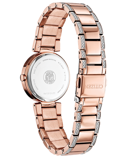 Citizen Eco Drive Rose Gold Tone Silhouette Watch