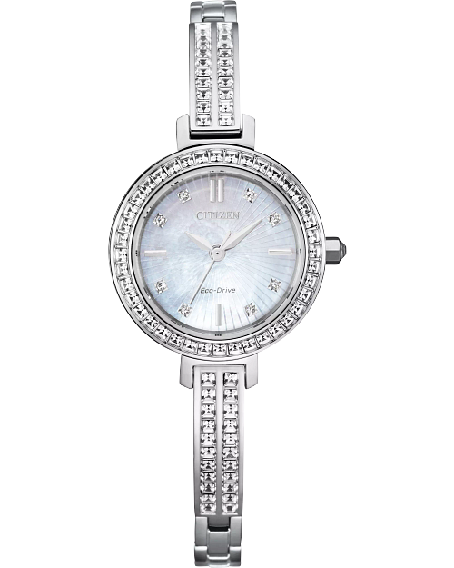 Citizen Eco Drive Bangle Silver Tone Watch