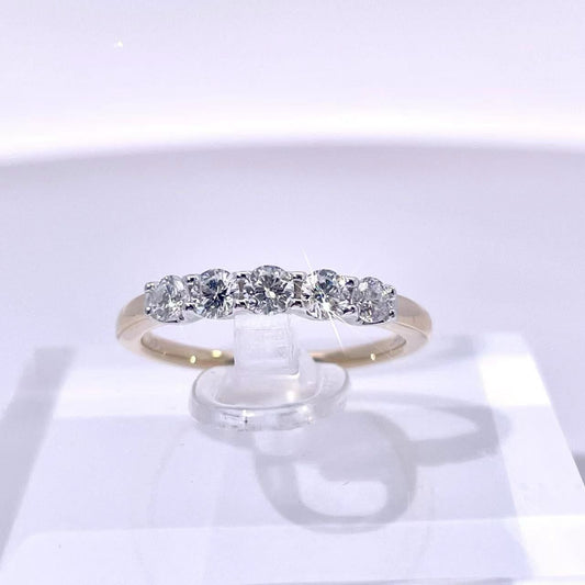 Claw Set Diamond Band