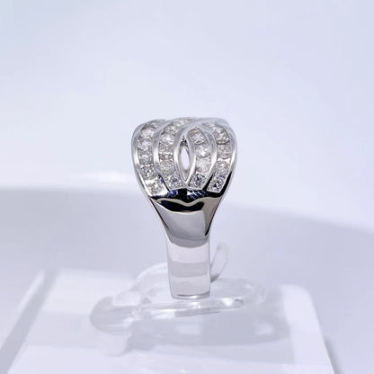 White Gold Channel Set Diamond Ring