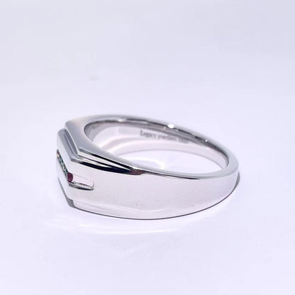 Wide Band Family Ring