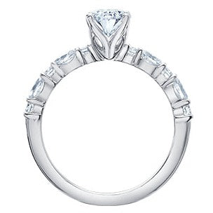 18K White Gold 1.18ct Diamond Engagement Ring