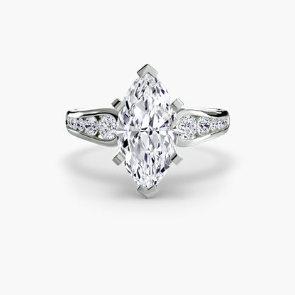 Solitaire with Pavé 2