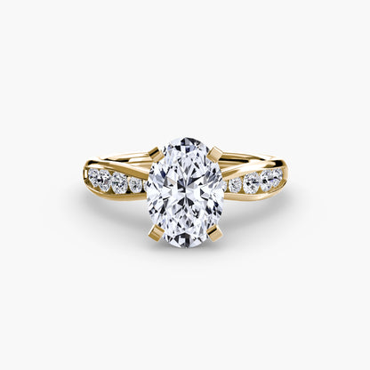 Solitaire with Pavé 3