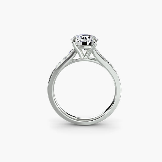 Solitaire with Pavé 7