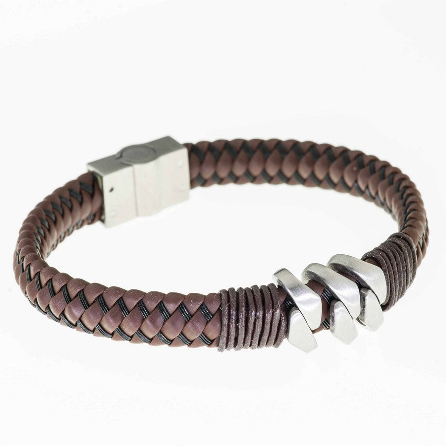 Woven Leather Bracelet