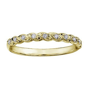 10K Gold Diamond Chi Chi Ring
